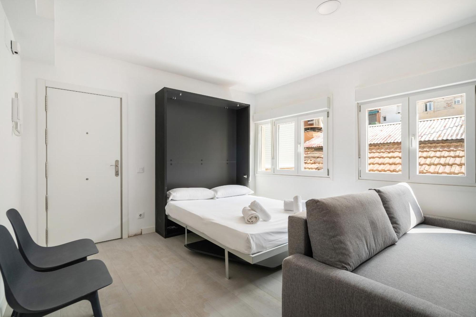 Madriver Apartamentos Reformados Con Parking Gratuito ภายนอก รูปภาพ